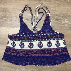 Flowy crop top Forever 21, L